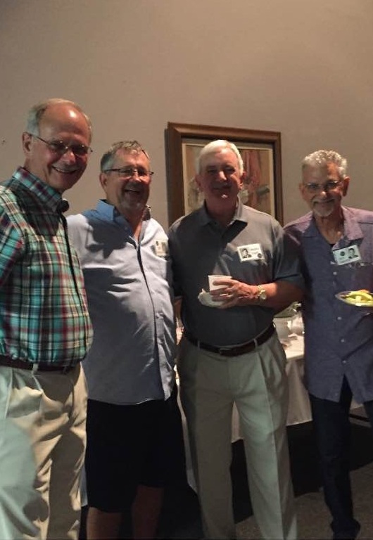 Fred McCarty, Bill Richey, Bobby Isaac and Jack Catalina